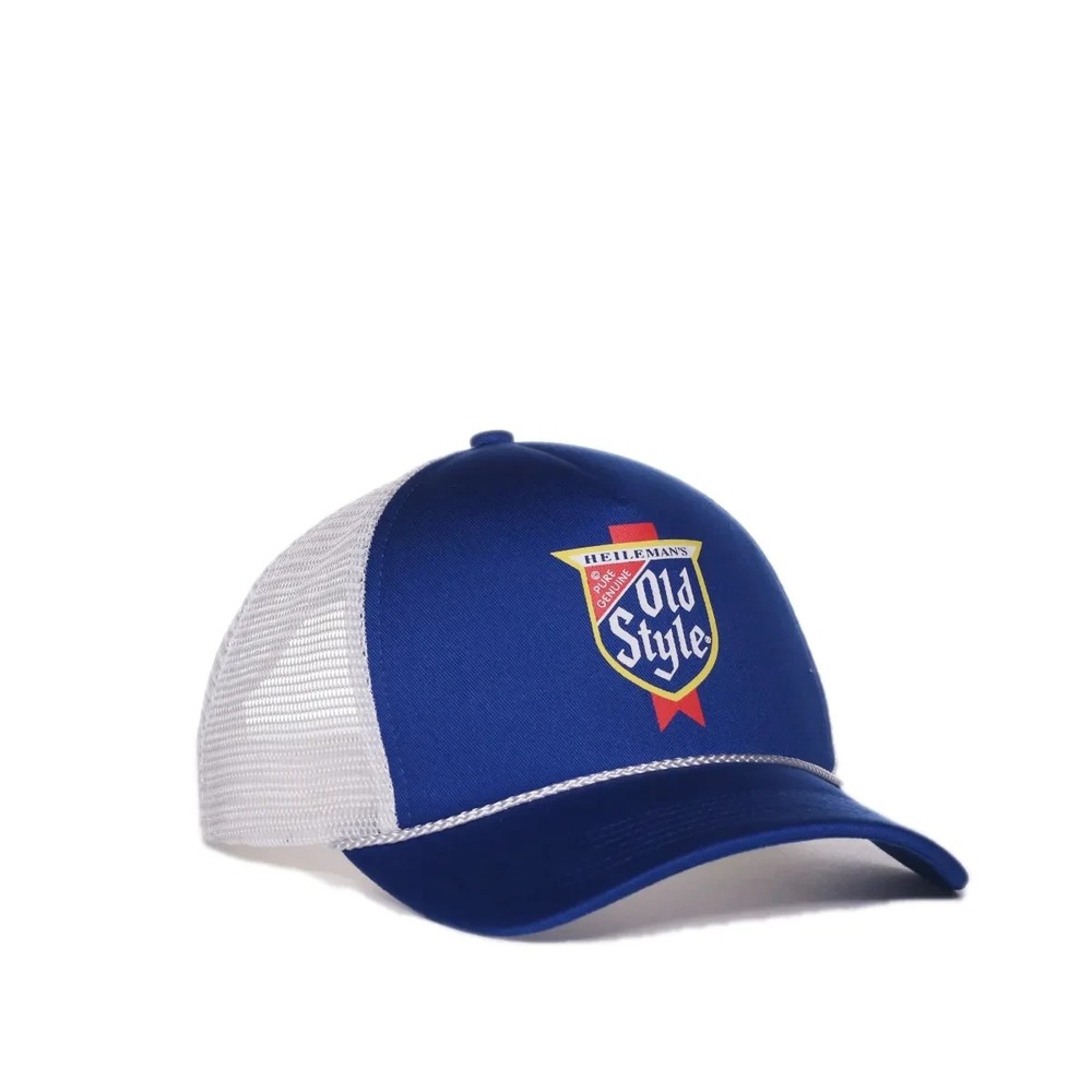 Outdoor Cap Heileman Old Style Lager Beer Royal White One Size Adjustable‎ Hat